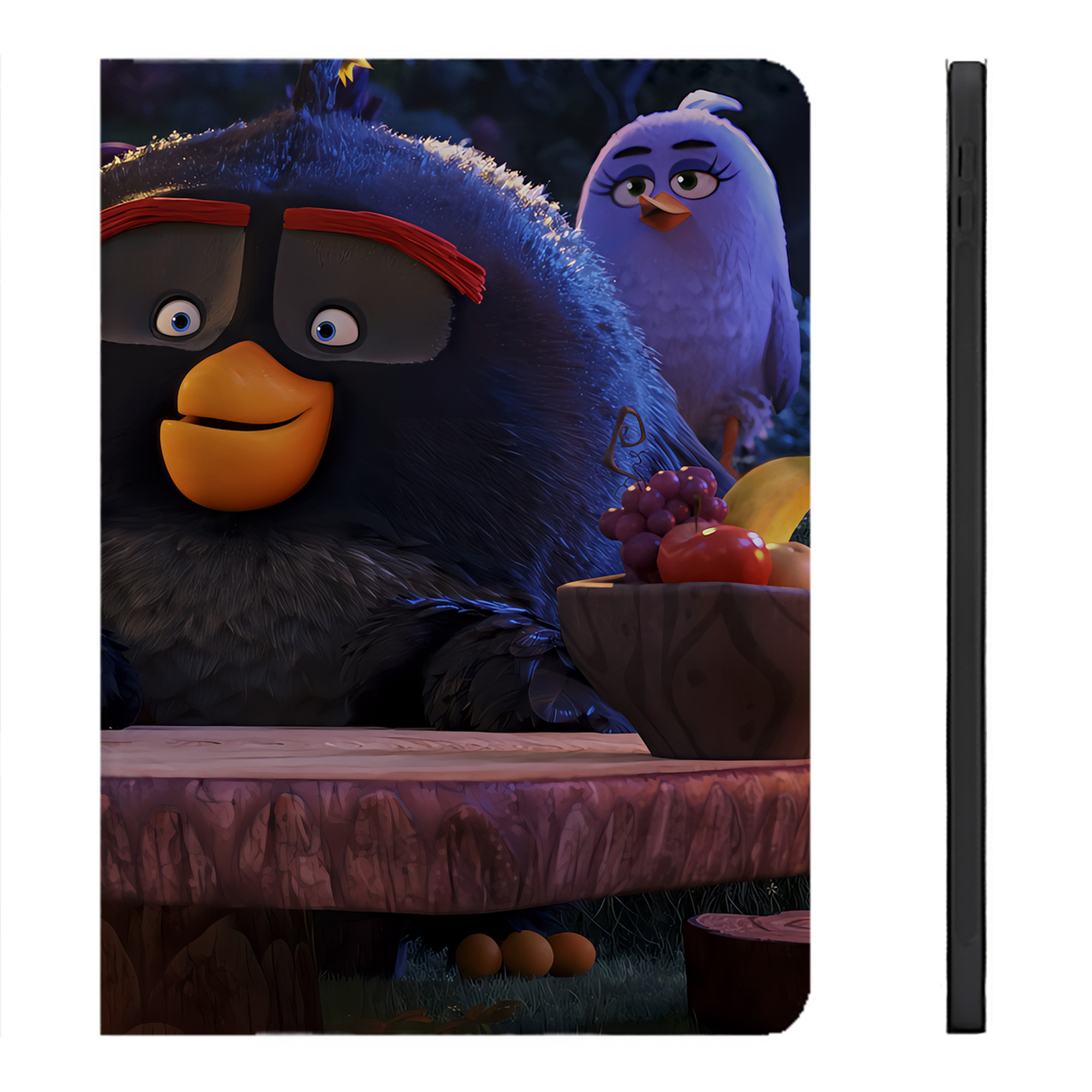 （画像用） Angry Birds アングリーバード IPadケース ペンホルダー付き ブックスタイルデザイン